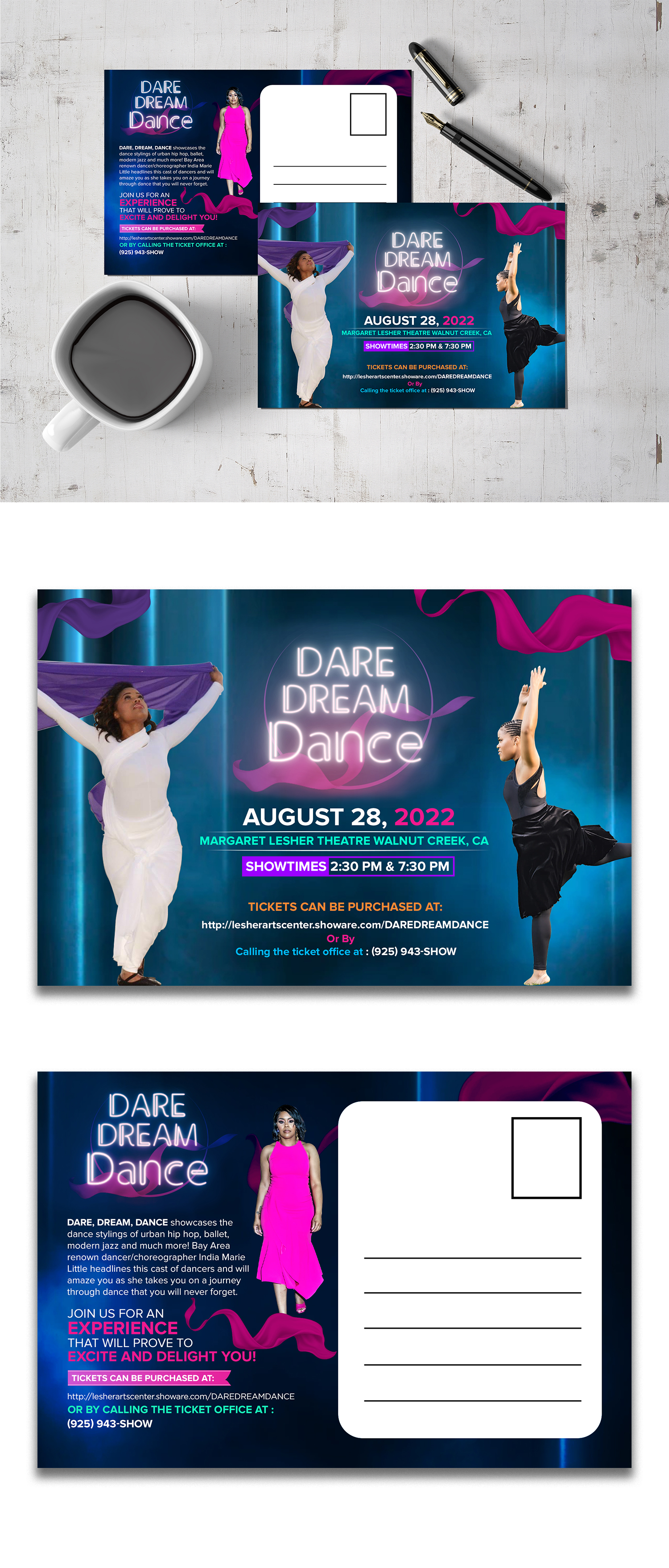 Postcard Design by debdesign for Little Family Business | Design #28753452