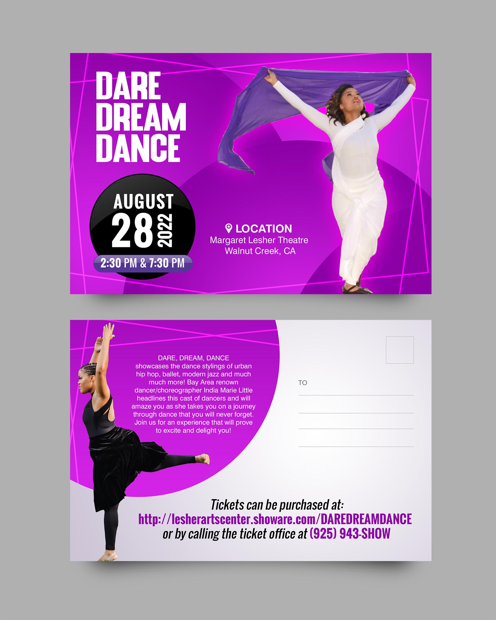 Postcard Design by chandrayaan.creative for Little Family Business | Design #28752765