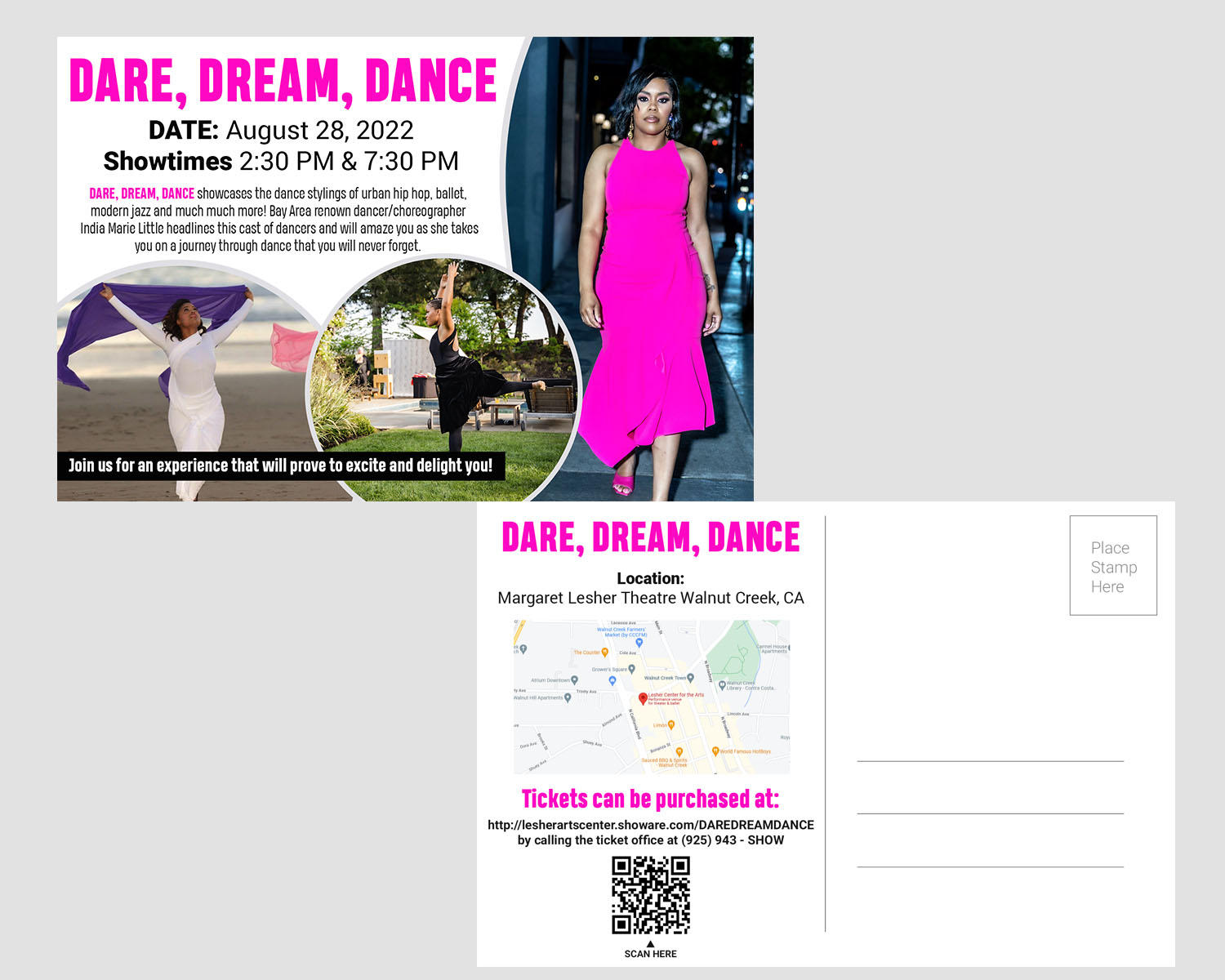 Postcard Design by cosmicline for Little Family Business | Design #28748493