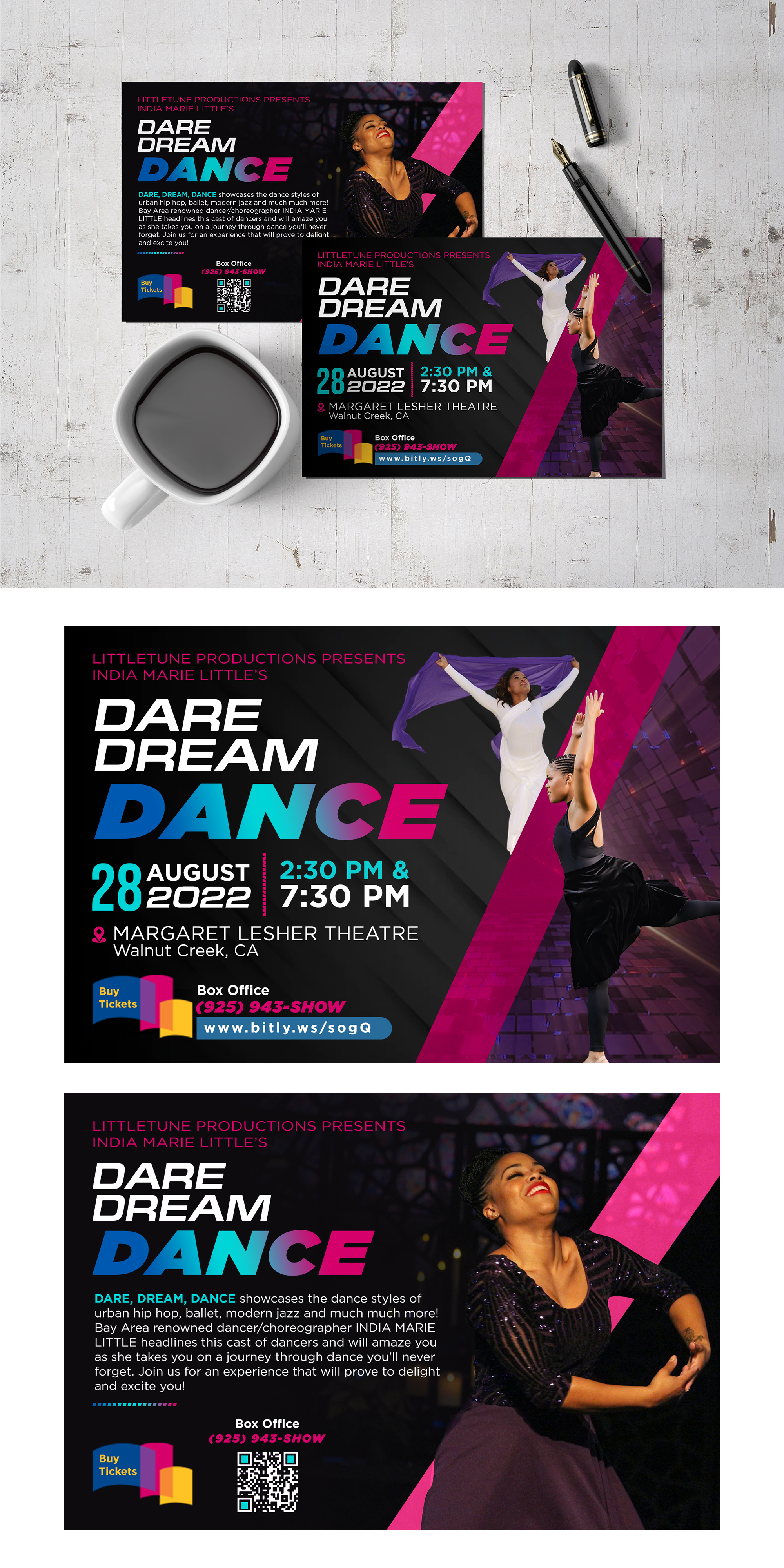 Postcard Design by ZeneFashions for Little Family Business | Design: #28775797