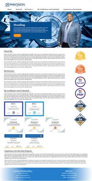 Web Design par Putra Makarin pour ce projet | Design : #28803870