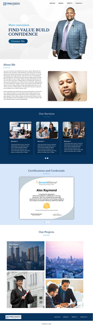 Web Design by Amit Prakash for this project | Design #28755179