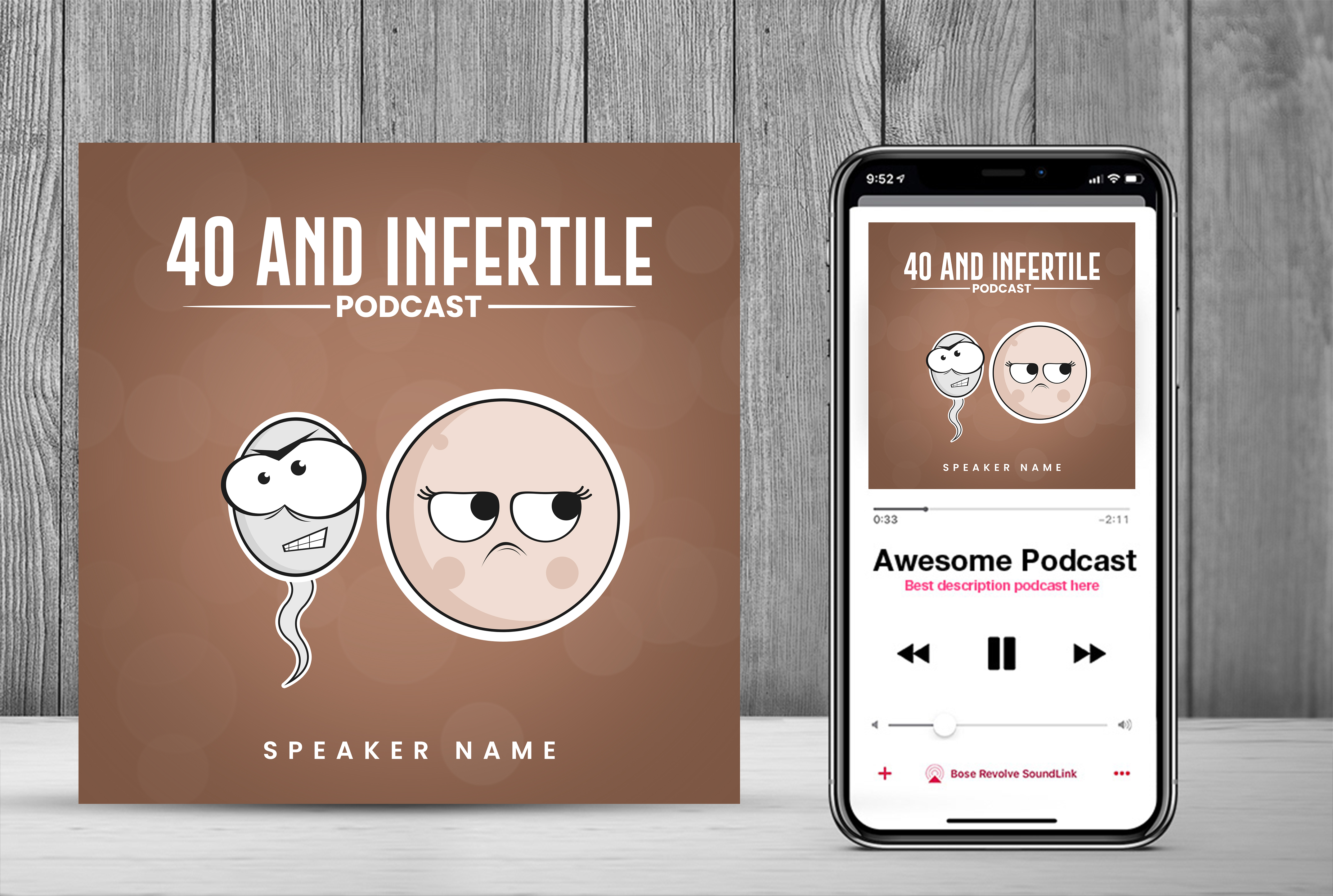 Podcast Design by Graphic Storm for this project | Design #28777812