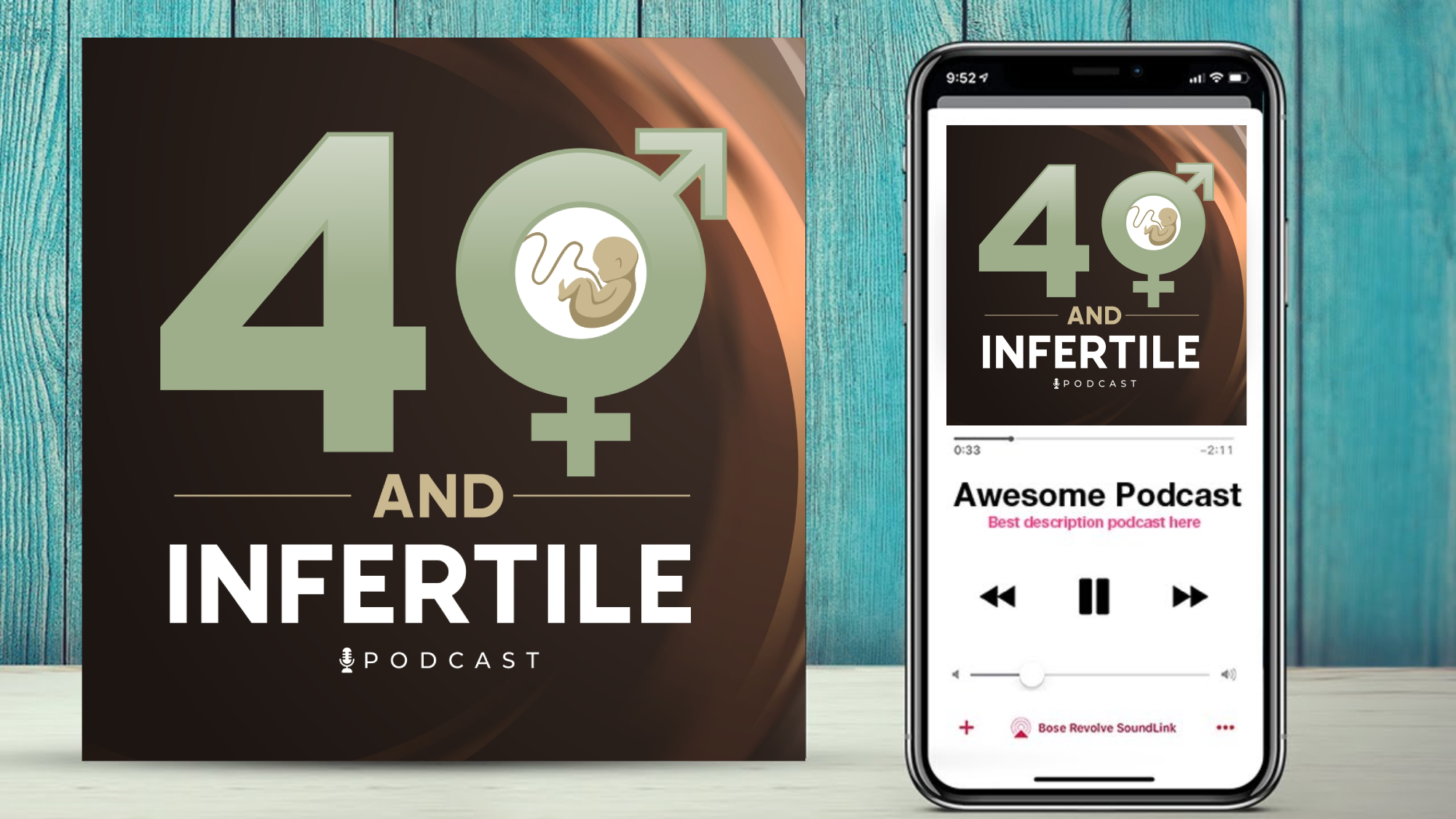 Podcast Design by KreativeMadz for this project | Design #28752430
