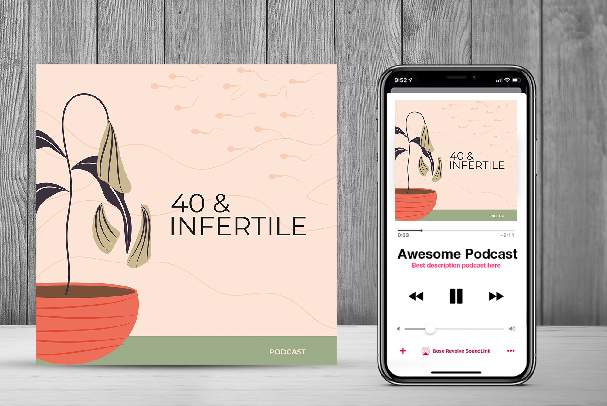 Podcast Design by KreativeMadz for this project | Design #28753180
