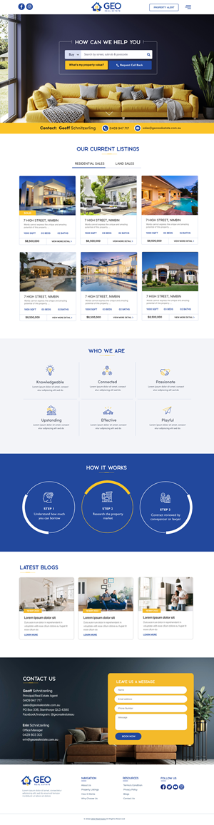 Diseño Web por Blue Sparrow para este proyecto | Diseño: #28754160