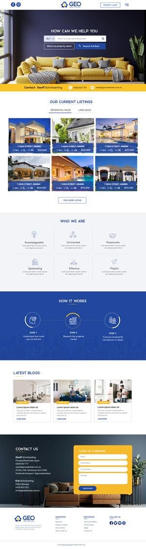 Diseño Web por Blue Sparrow para este proyecto | Diseño: #28754161