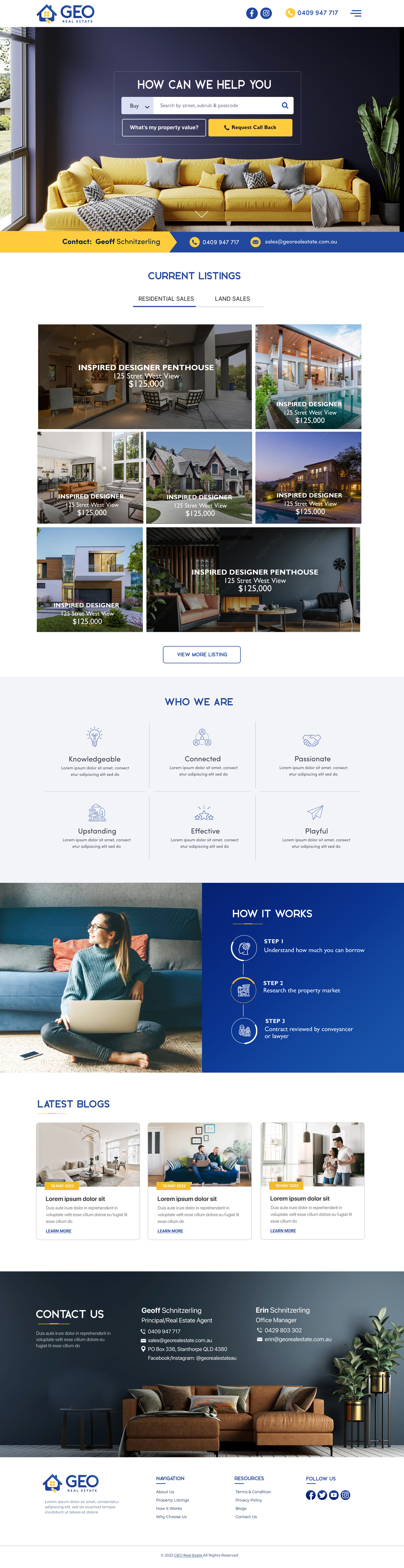 Diseño Web por Blue Sparrow para este proyecto | Diseño #28754162