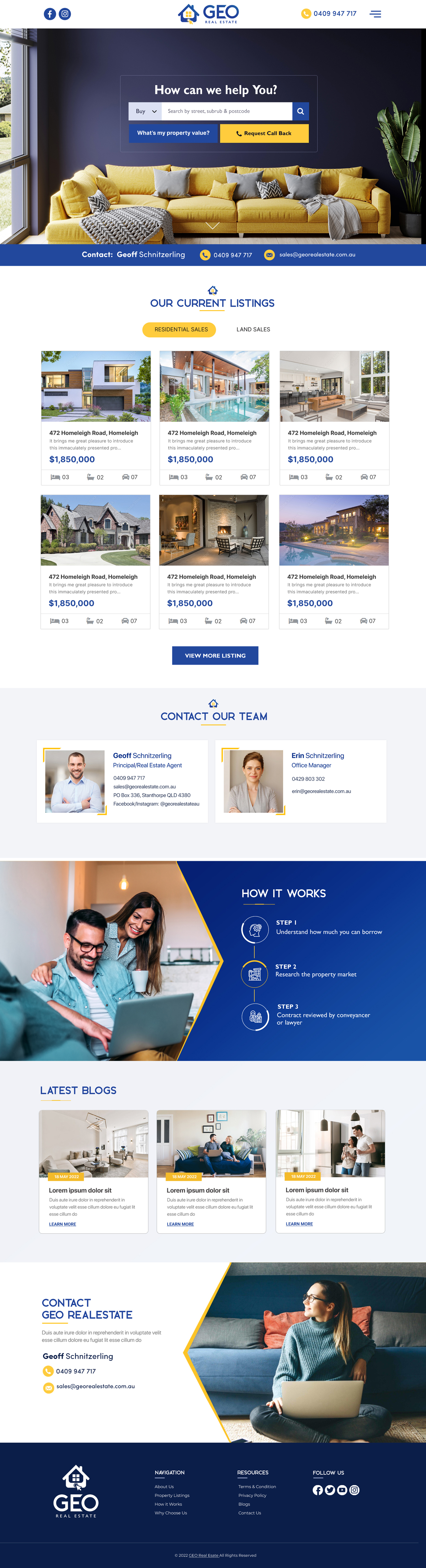 Diseño Web por Blue Sparrow para este proyecto | Diseño #28754403