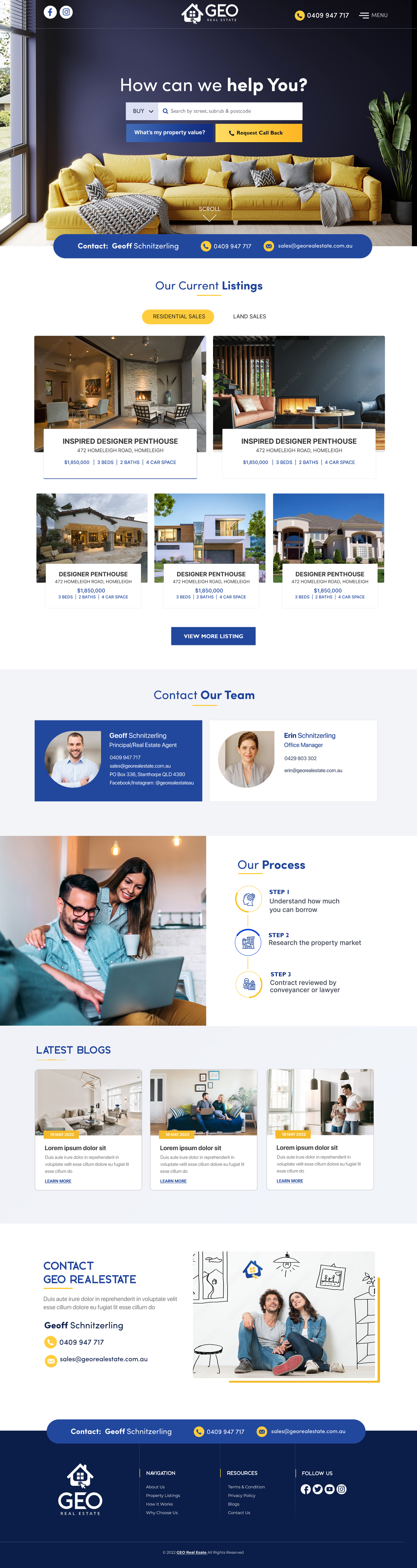 Diseño Web por Blue Sparrow para este proyecto | Diseño #28754549