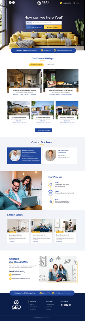 Web-Design von Blue Sparrow für dieses Projekt | Design: #28754549