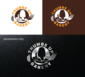 Diseño de Logo por RRR Design para Thumbs Up Bakery | Diseño: #28758242