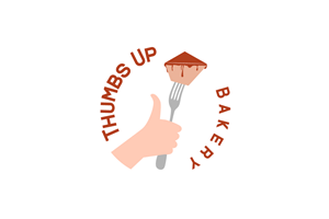 Diseño de Logo por 3dwOrX para Thumbs Up Bakery | Diseño: #28756785