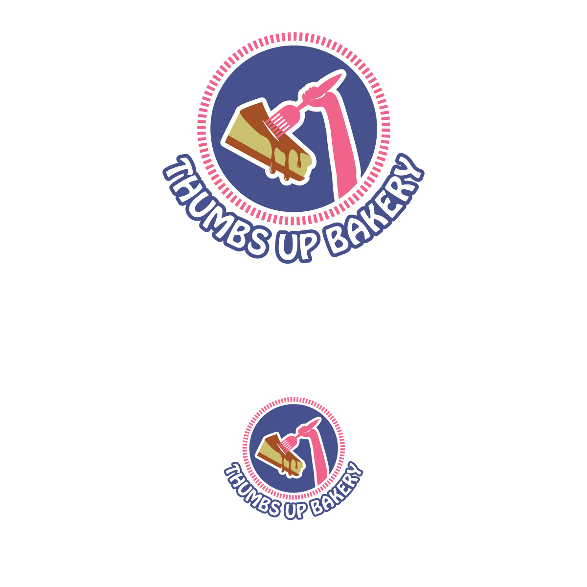 Logo Design by brand maker for Thumbs Up Bakery | Design #28753554