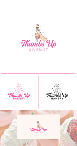 Diseño de Logo por Amethystica para Thumbs Up Bakery | Diseño: #28765559