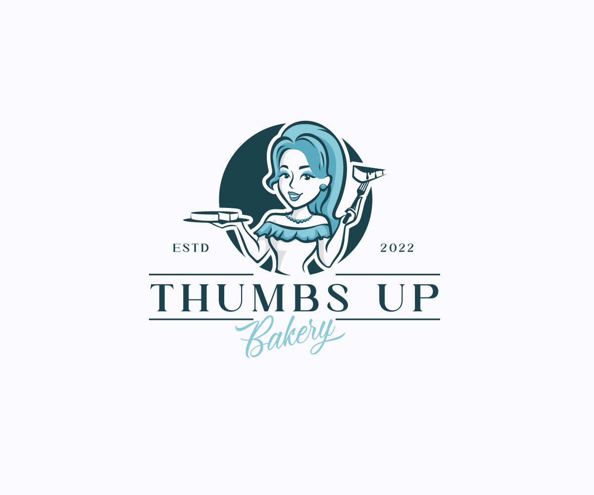 Logo Design by step forward 2 for Thumbs Up Bakery | Design #28753685