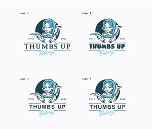 Diseño de Logo por step forward 2 para Thumbs Up Bakery | Diseño: #28755889