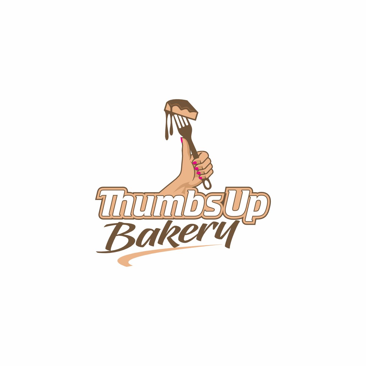 Logo Design by Ashani Bhattacharya for Thumbs Up Bakery | Design #28758135
