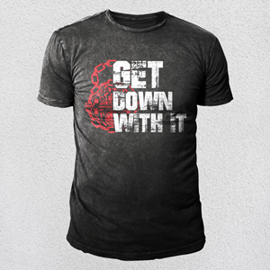 T-shirt Design by Rheanza for DOWN APPAREL | Design: #28772251