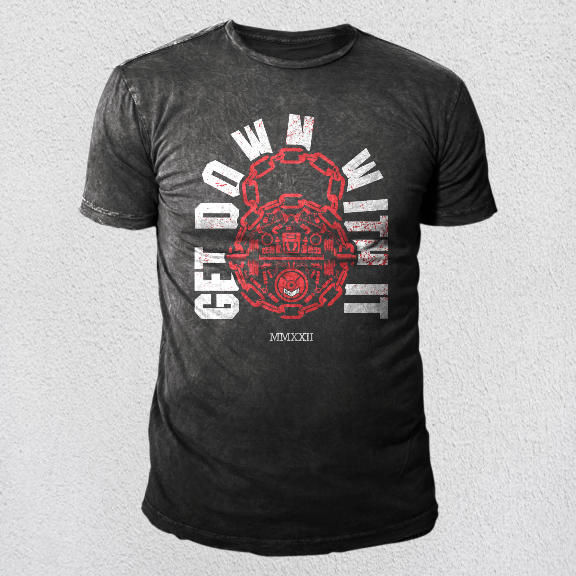 T-shirt Design by Rheanza for DOWN APPAREL | Design #28772253
