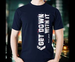 T-shirt Design by ninja design art for DOWN APPAREL | Design: #28752086