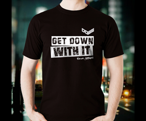 T-shirt Design by ninja design art for DOWN APPAREL | Design: #28752156
