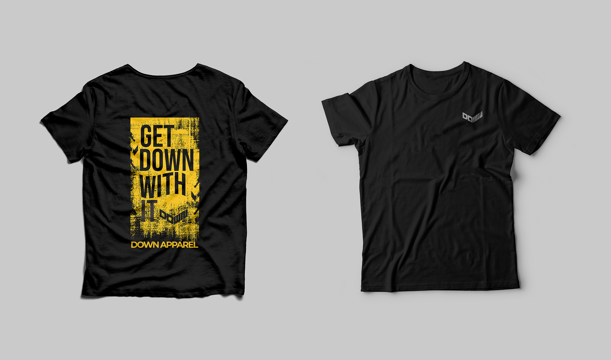 T-Shirt-Design von DeriMH für DOWN APPAREL | Design #28784134