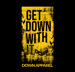 T-shirt Design by DeriMH for DOWN APPAREL | Design: #28784135