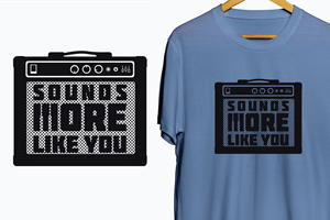 Sounds More Like You | T-Shirt-Design von Alice Black