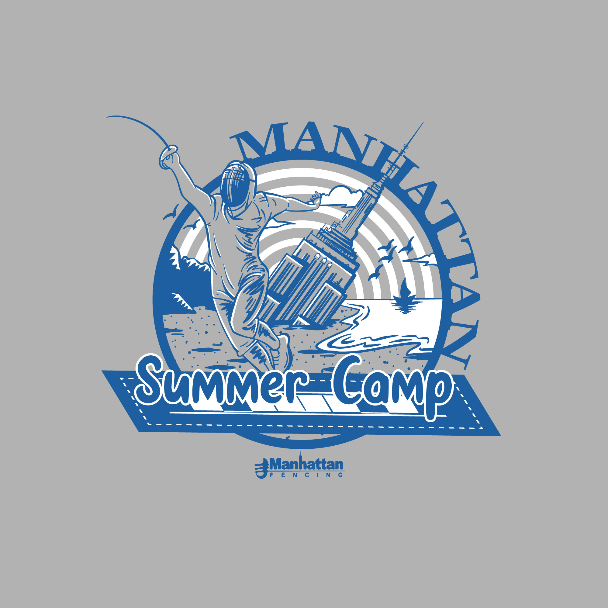 T-Shirt-Design von hanartall für Manhattan Fencing Center | Design #28805010