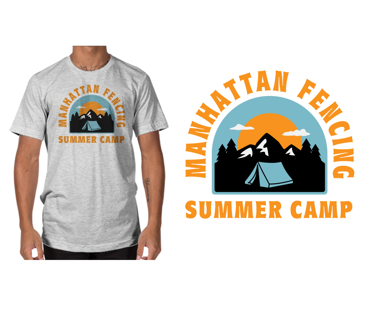 T-Shirt-Design von cithuwill für Manhattan Fencing Center | Design #28772577