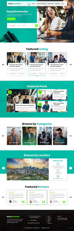 Web Design by pb for this project | Design #28780460