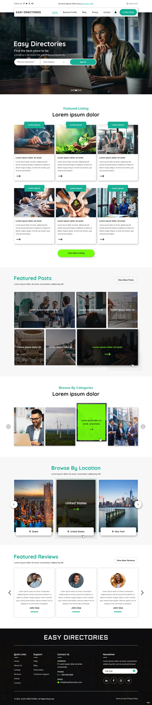 Web Design by pb for this project | Design: #28780463