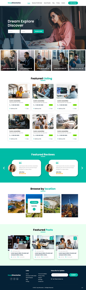 Web Design by pb for this project | Design: #28780464