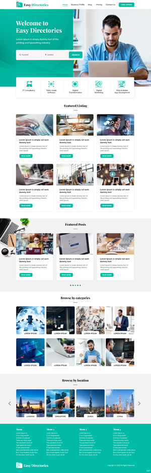 EasyDirectories | Diseño Web por pb
