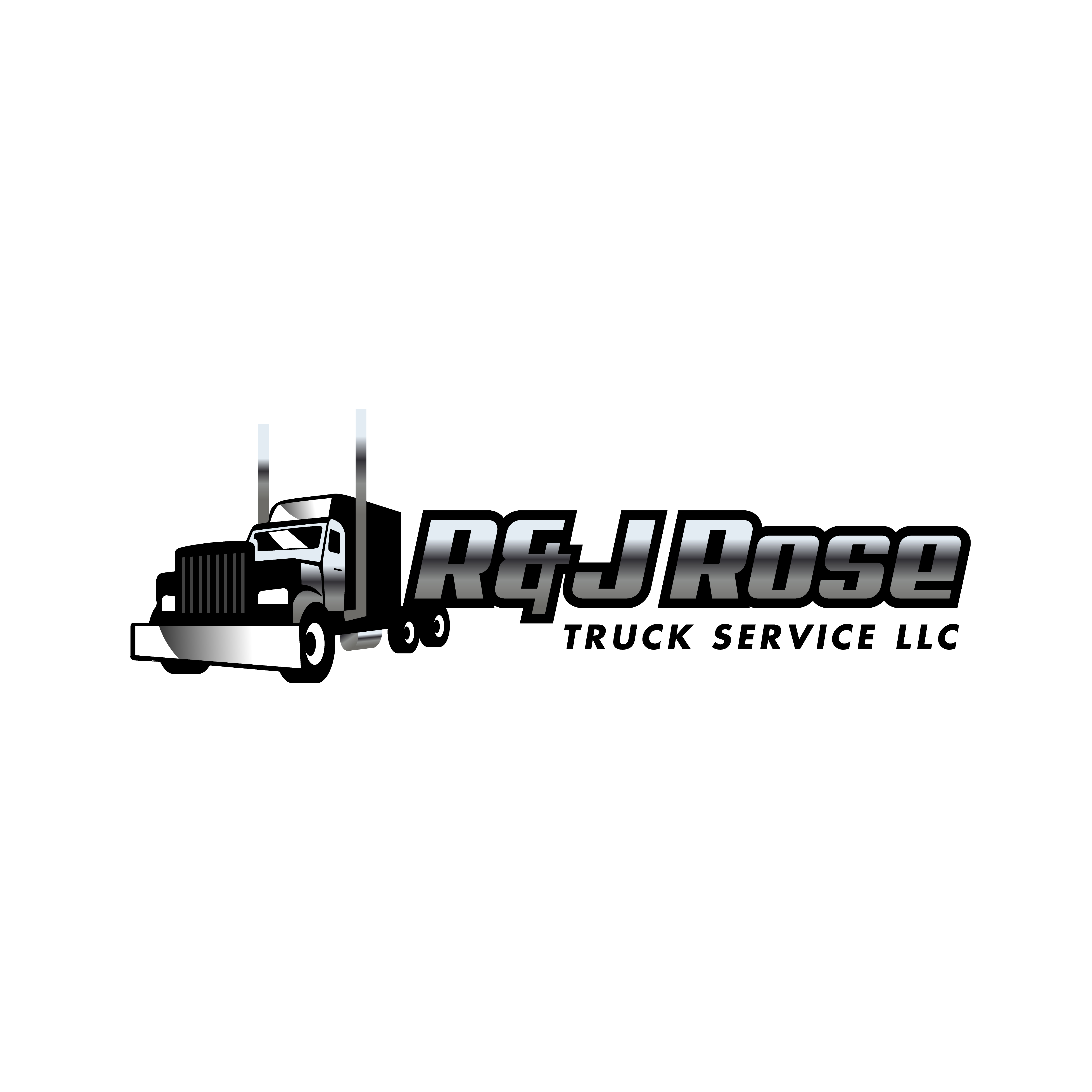 Logo Design by UMA 7 for R&J Rose Truck Service Llc | Design #28768015
