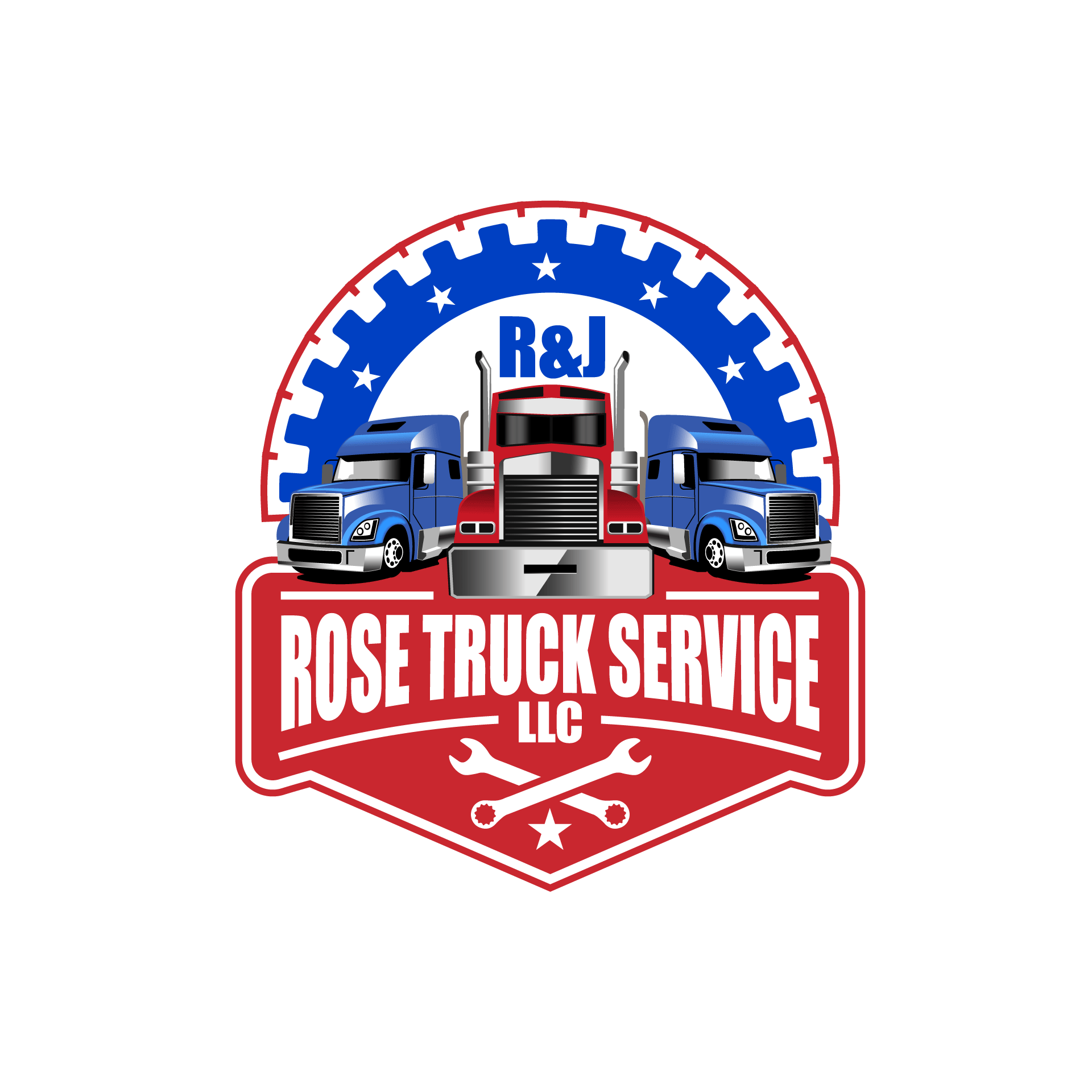 Diseño de Logo por dreampath para R&J Rose Truck Service Llc | Diseño #28761690