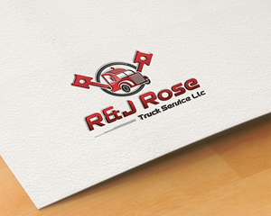 Logo Design by Deziners Zone for R&J Rose Truck Service Llc | Design: #28761244