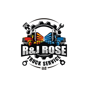 Logo Design by N83touchthesky for R&J Rose Truck Service Llc | Design #28760869
