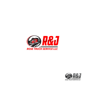 Logo Design by webeezine for R&J Rose Truck Service Llc | Design: #28768245