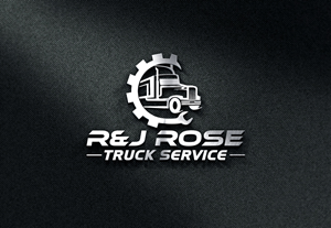 Logo Design by the majestic design for R&J Rose Truck Service Llc | Design: #28761802