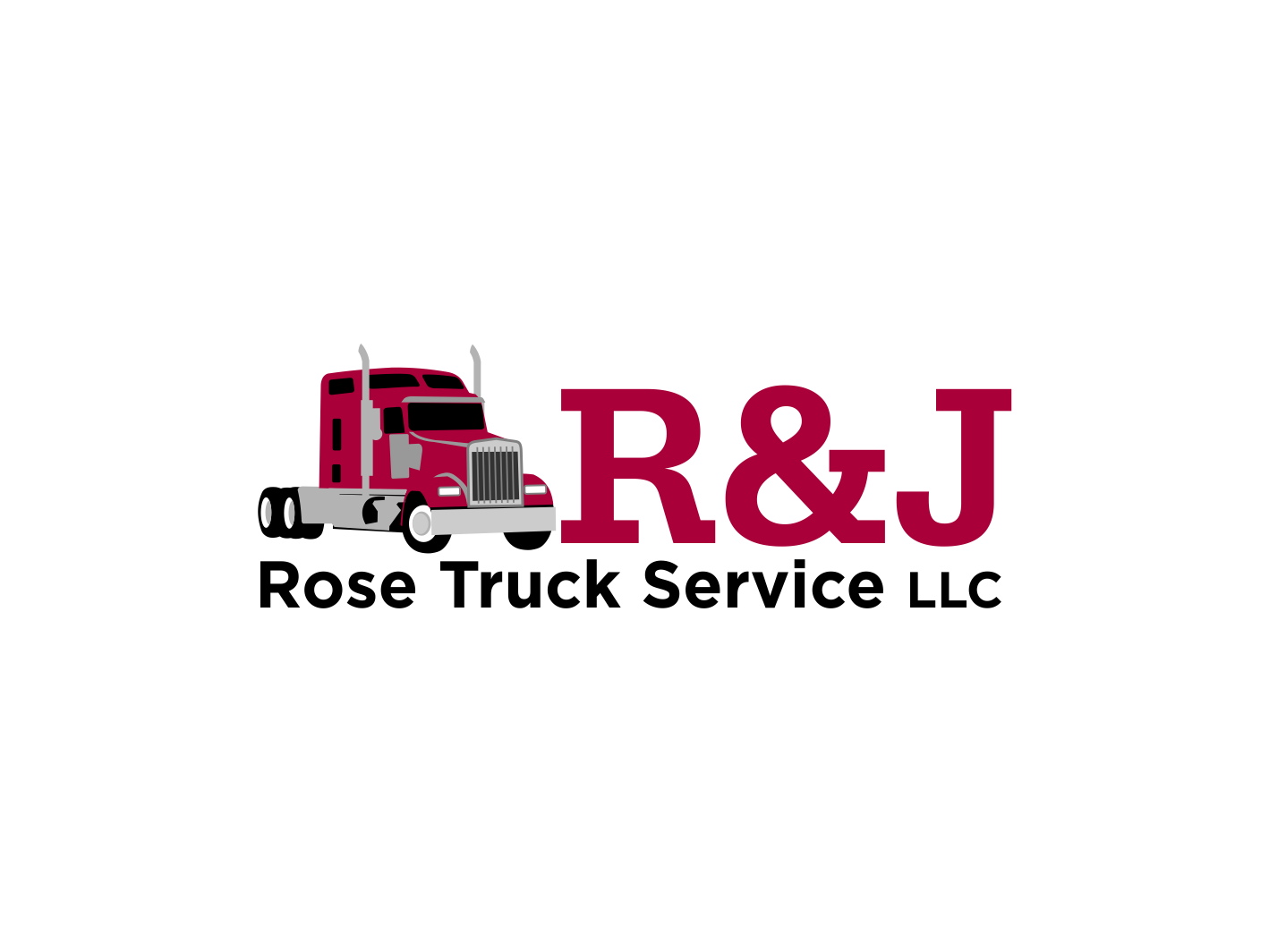 Logo-Design von BNdesigner für R&J Rose Truck Service Llc | Design #28766636