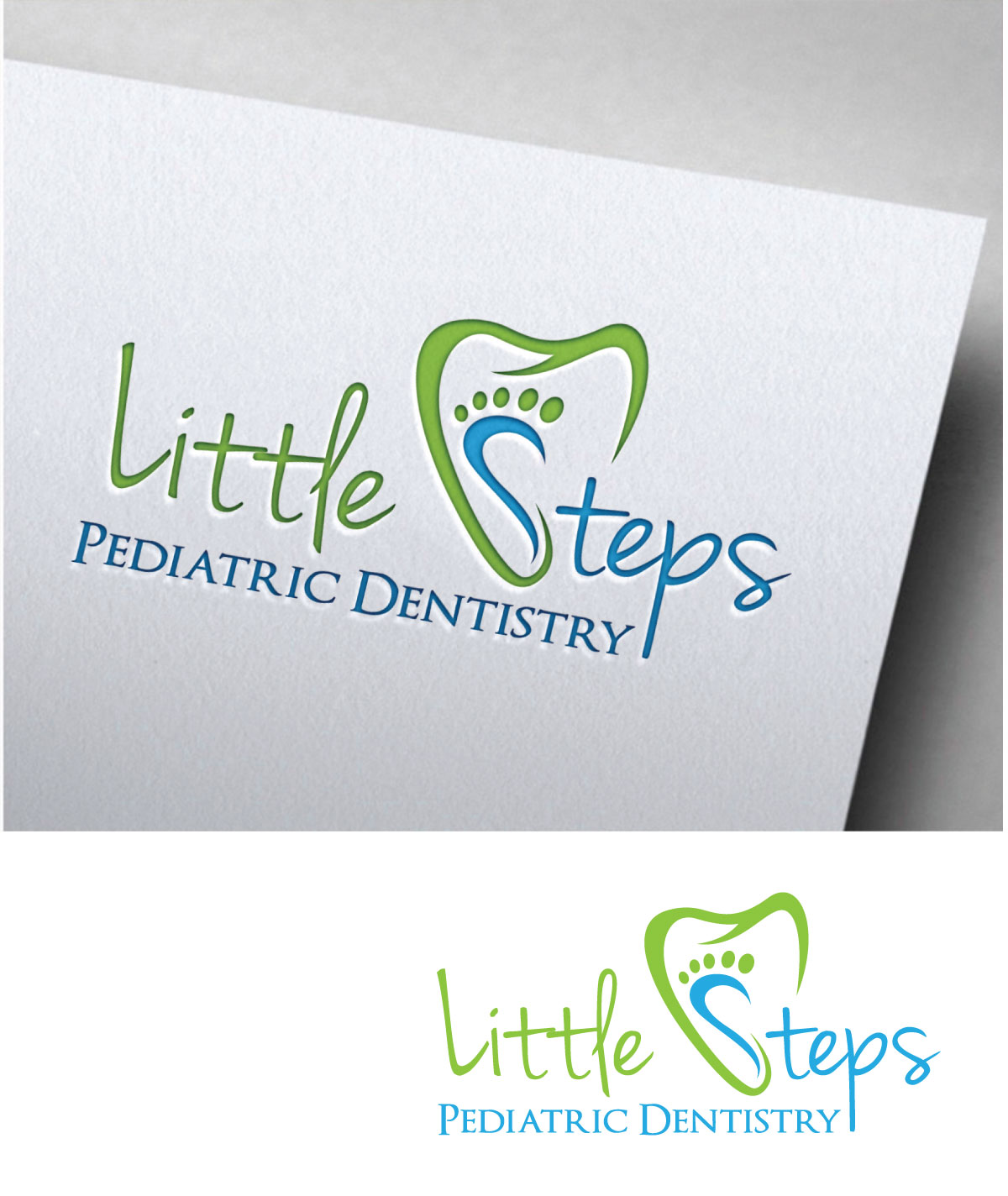 Design de Logo par Om Namah Shivay pour Little Steps Pediatric Dentistry | Design #28768495
