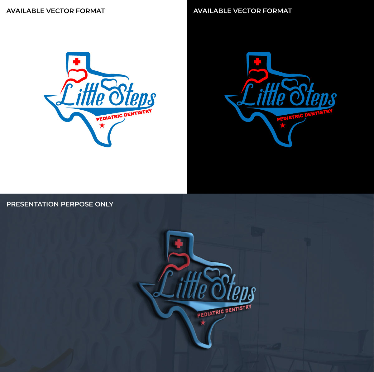 Logo-Design von RS_Design für Little Steps Pediatric Dentistry | Design #28760791