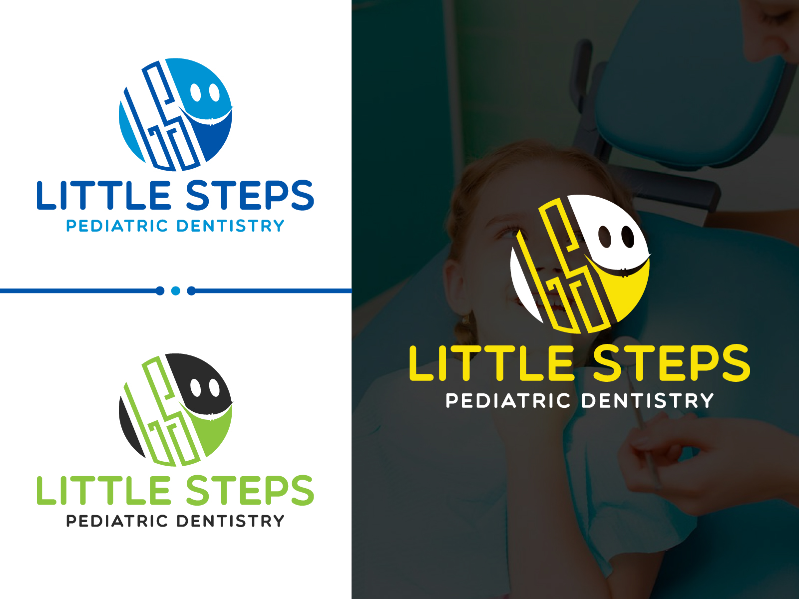 Logo Design by Md Sakhawat Hosssain for Little Steps Pediatric Dentistry | Design #28762242