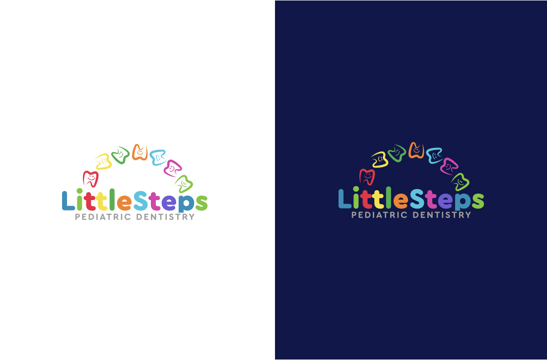 Logo-Design von GLDesigns für Little Steps Pediatric Dentistry | Design #28766355
