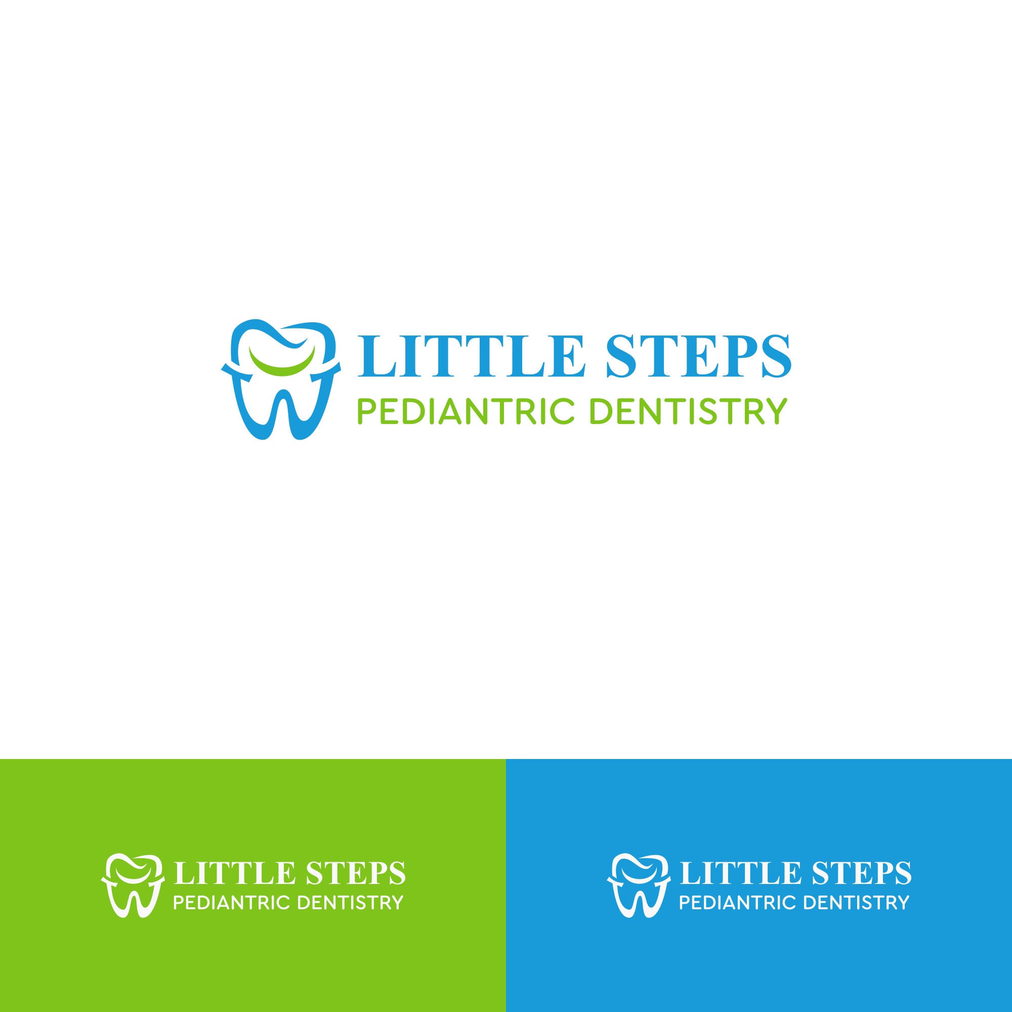 Diseño de Logo por alitjuara para Little Steps Pediatric Dentistry | Diseño #28793493