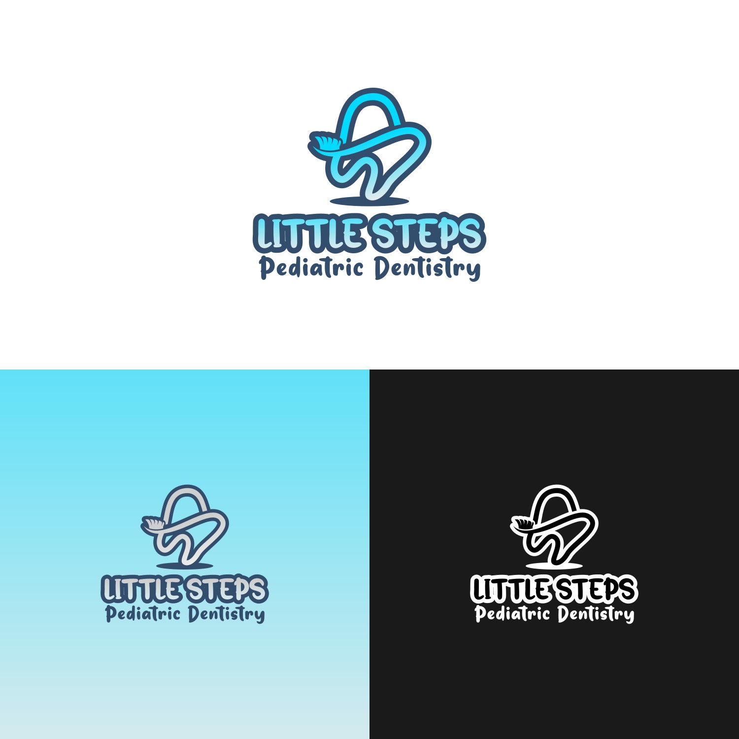 Logo-Design von alitjuara für Little Steps Pediatric Dentistry | Design #28793495