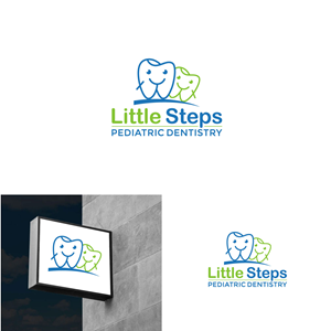 Logo-Design von webeezine für Little Steps Pediatric Dentistry | Design: #28767352