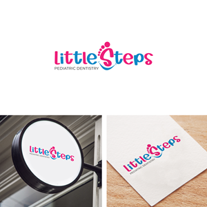 Logo-Design von webeezine für Little Steps Pediatric Dentistry | Design: #28772433